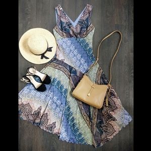 Vintage midi boho dress